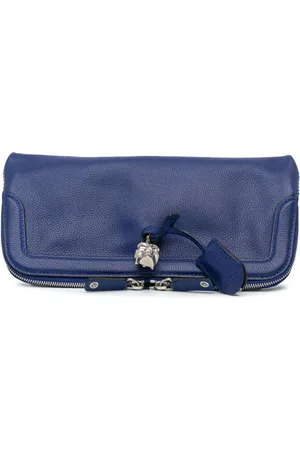 Alexander McQueen Bolsa de mano Calfskin Skull Padlock Foldover 2010-2023