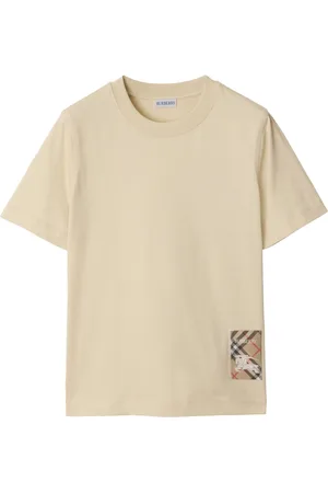 Burberry Playera con parche Vintage Check