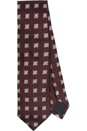 Ermenegildo Zegna Corbata con motivo en jacquard