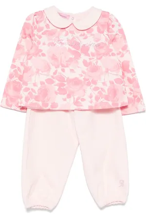 MISS BLUMARINE Traje deportivo con logo de strass