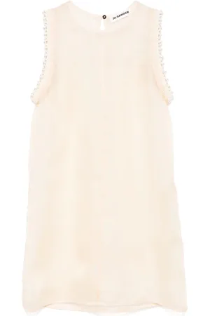 Jil Sander Top traslúcido