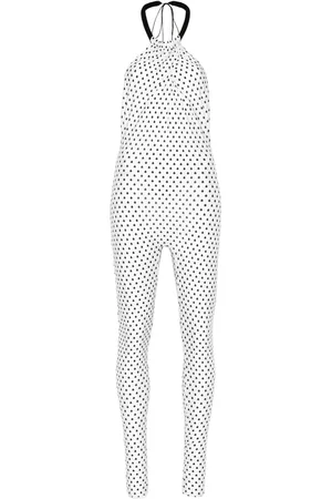 Atu Body Couture Jumpsuit con motivo de lunares