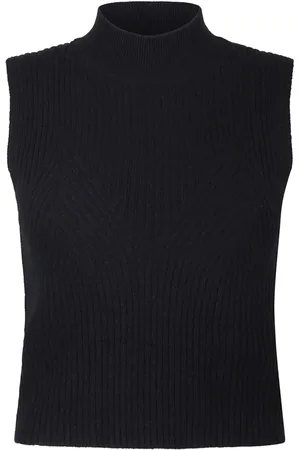 Calvin Klein Top tejido de canalé
