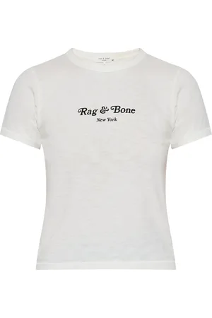 RAG&BONE Playera con logo estampado