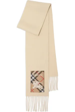 Burberry Bufanda de cachemira con flecos