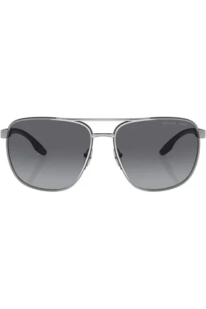 Prada Lentes de sol con logo estampado