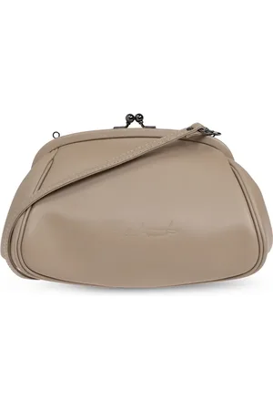YOHJI YAMAMOTO Bolsa de mano con logo en relieve