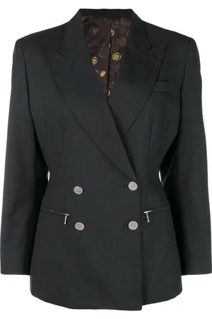 Jean Paul Gaultier Double breasted coin button blazer