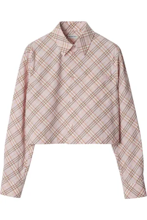 Burberry Camisa corta con motivo Vintage Check