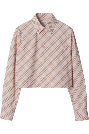 Burberry Camisa corta con motivo Vintage Check