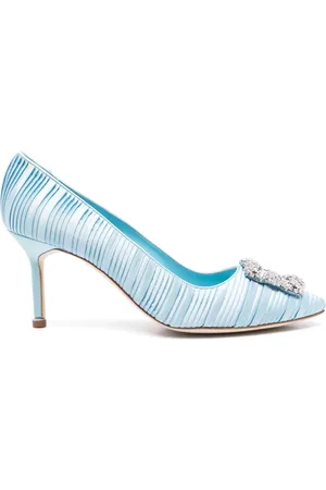 Manolo Blahnik Zapatillas Hangisi con tacón de 70mm
