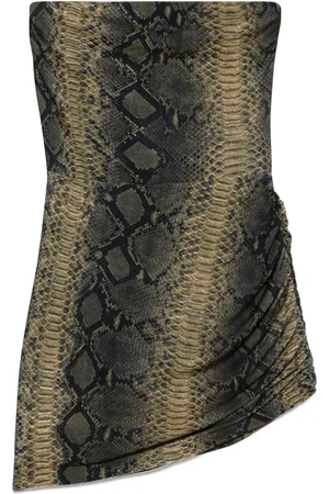 Norma Kamali Vestido corto estilo strapless