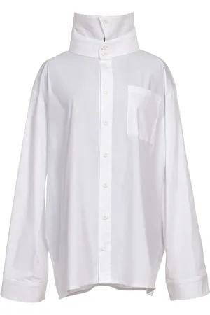 Natasha Zinko Camisa con cuello alzado