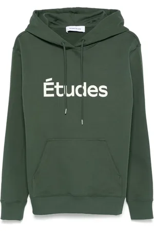 Etudes Hoodie con logo estampado