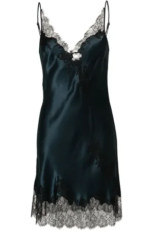 CARINE GILSON Vestido corto con cuello en V