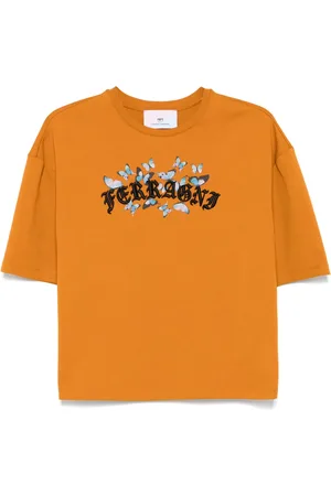 Chiara Ferragni Playera Gothic Butterflies