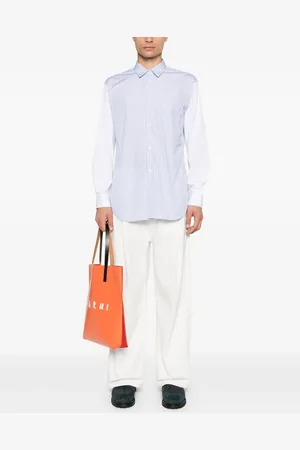 Comme des Garçons Camisa con rayas halo
