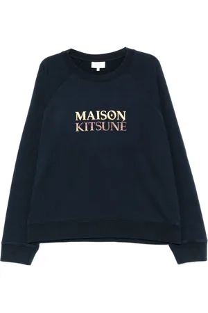 Maison Kitsuné Suéter con logo bordado
