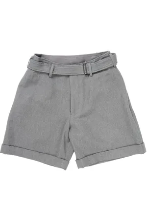 YOHJI YAMAMOTO Shorts con cinturón