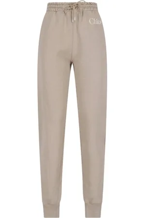 Chloé Pants con logo bordado