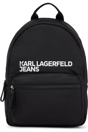 Karl Lagerfeld Mochila con logo estampado