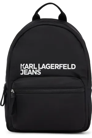 Karl Lagerfeld Mochila con logo estampado