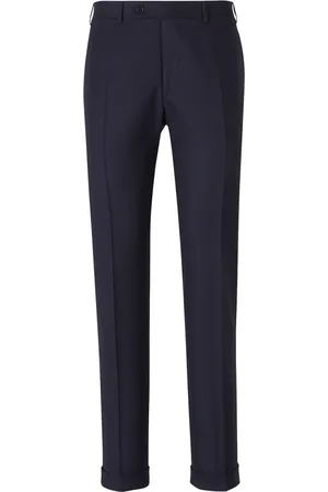 CANALI Pantalones con dobladillo vuelto