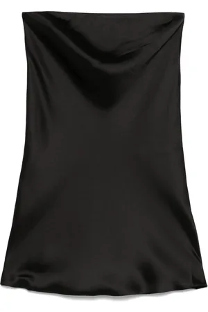 Norma Kamali Vestido corto con diseño strapless