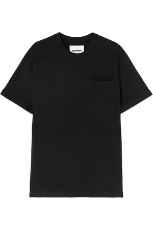 Jil Sander Playera con cuello redondo