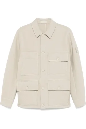 Stone Island Chamarra con distintivo Compass