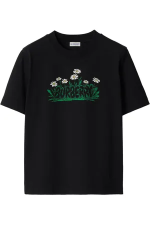 Burberry Playera con logo de margarita