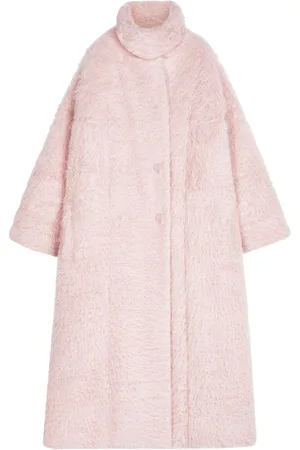 DRIES VAN NOTEN Abrigo oversize con cuello alto