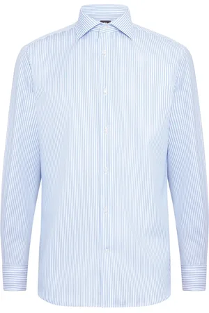 Boggi Milano Camisa con rayas estampadas