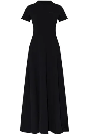Vetements Vestido largo con diseño acampanado