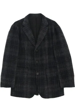 Bottega Veneta Blazer con motivo de cuadros 2010