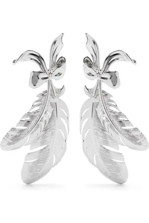 Shushu/Tong Aretes de plumas a capas de x YVMIN