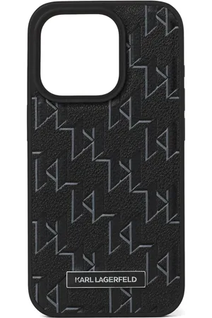 Karl Lagerfeld Funda para iPhone 16 Pro Max con monograma