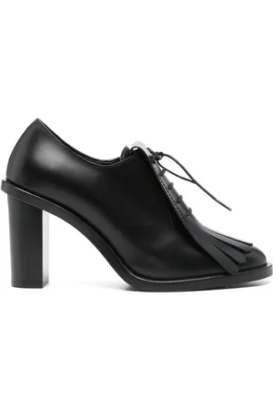 Max Mara Zapatillas con flecos y tacón de 95mm