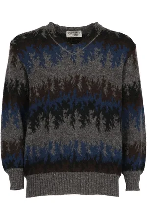 Missoni Suéter con motivo en intarsia 1990