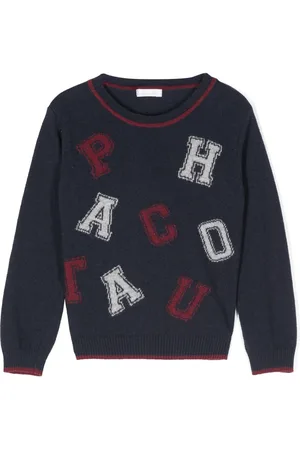 PATACHOU Suéter con logo en intarsia