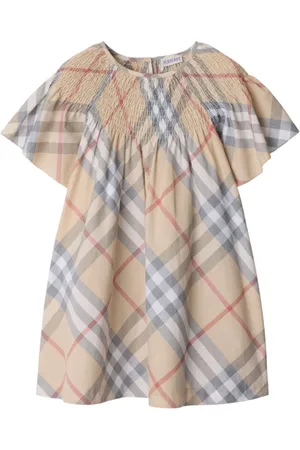 Burberry Vestido con motivo a cuadros