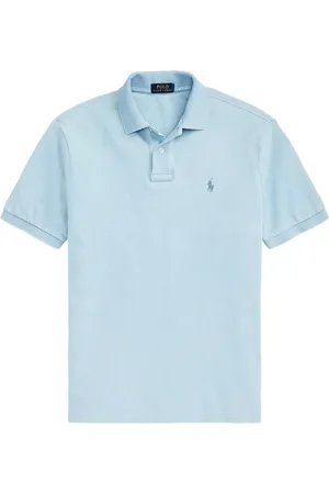 Ralph Lauren Playera tipo polo con logo bordado