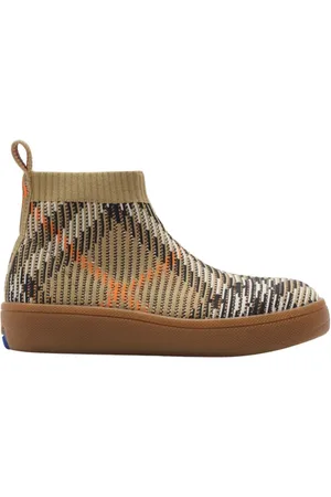 Burberry Tenis con motivo de cuadros