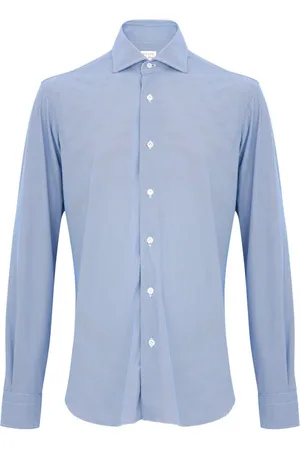 BARBA Camisa con cuello italiano