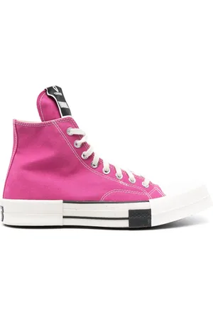 Rick Owens Tenis altos Turbodrk de Converse x DRKSHDW