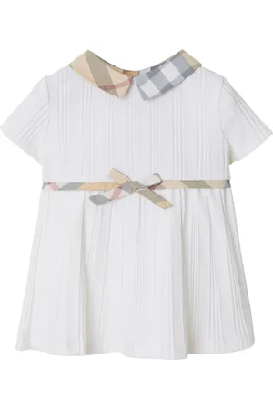 Burberry Vestido con ribete a cuadros