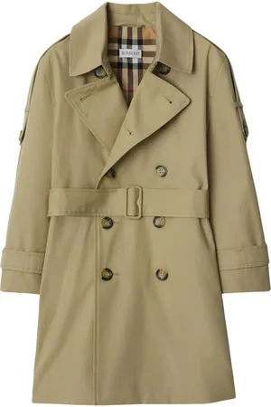 Burberry Gabardina con cinturón
