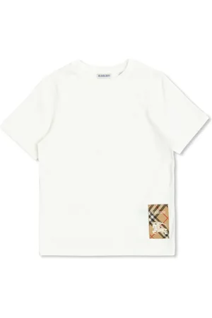 Burberry Playera con motivo de cuadros
