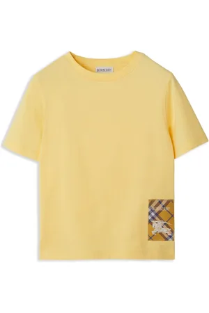 Burberry Playera con parche Vintage Check