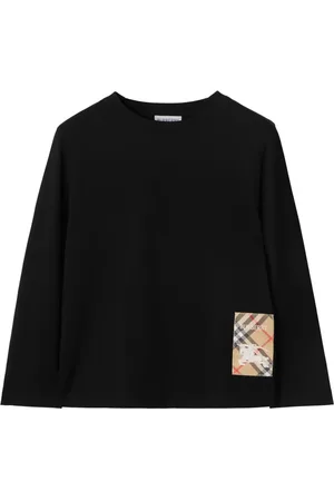 Burberry Playera con parche Vintage Check